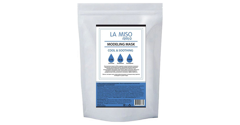 Охлаждающая и успокаивающая моделирующая маска Cooling&Soothing Modeling Mask от La Miso 