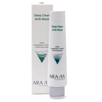 Aravia Professional Маска очищающая для лица с глиной и АНА-кислотами, 100мл