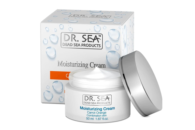 Отзыв об увлажняющем креме для лица с маслом моркови и экстрактом апельсина Dr.Sea Moisturizing Cream - Carrot & Orange