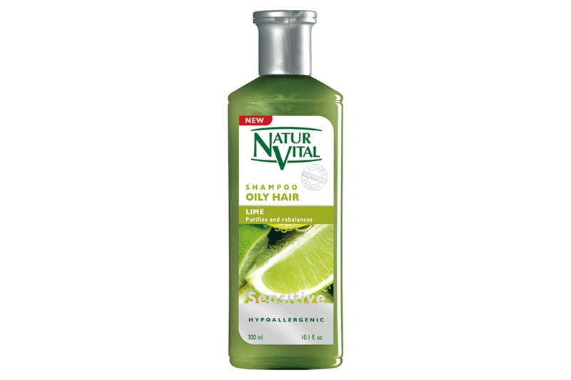 Шампунь Natur Vital  с лаймом для жирных волос