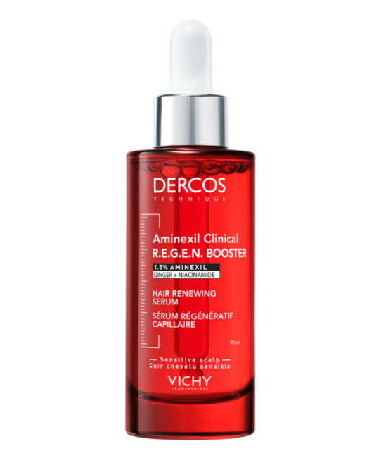 VICHY VICHY Сыворотка для укрепления и роста волос Aminexil Clinical R.E.G.E.N. BOOSTER DERCOS Technique, 90 мл, 90мл