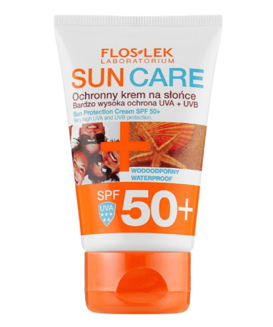 Floslek Солнцезащитный крем Laboratorium Sun Care Sun Protection Cream SPF 50+, 50мл