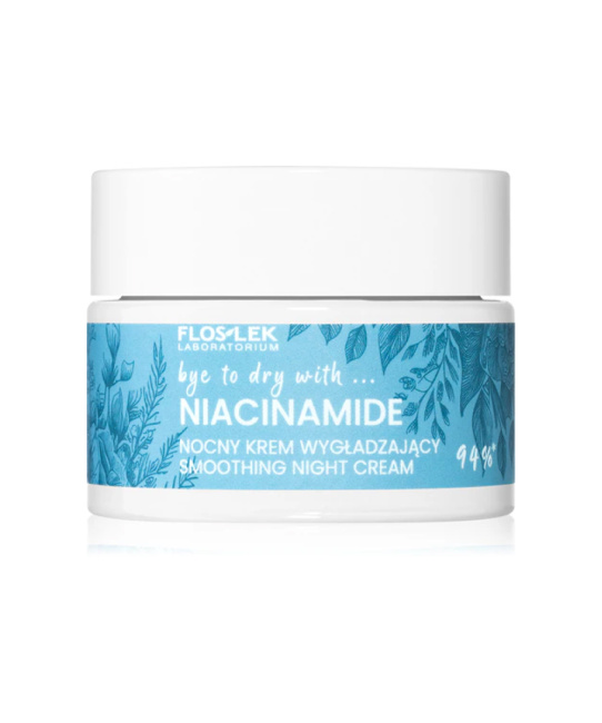 Floslek Разглаживающий ночной крем NIACINAMIDE SMOOTHING NIGHT CREAM, 50мл