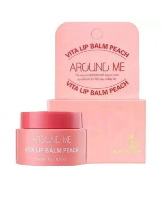 WELCOS Бальзам для губ с экстрактом персика, 15г (2)