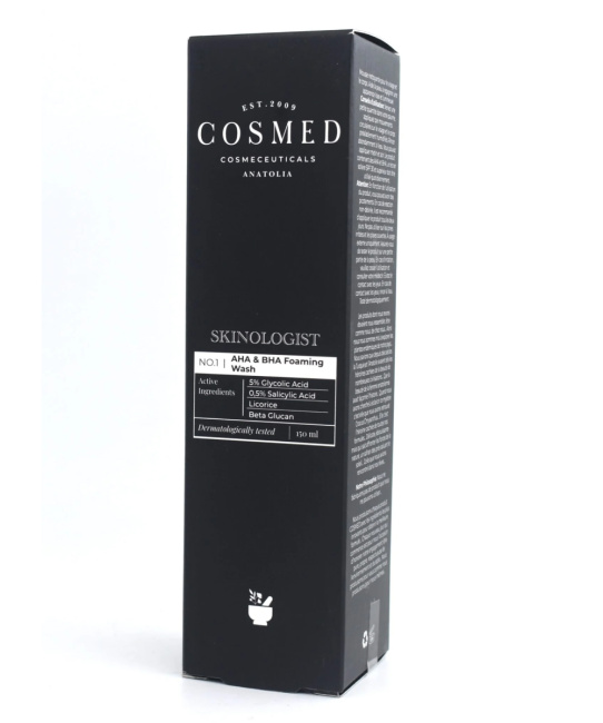 Cosmed Пенка очищающая  с АНА и ВНА -кислотами для умывания, 150мл (1)