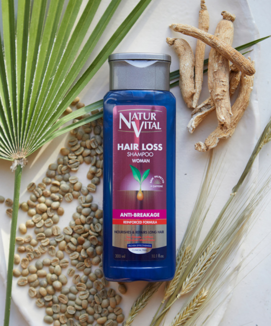 Natur Vital Шампунь против выпадения и ломкости волос, 300мл (1)