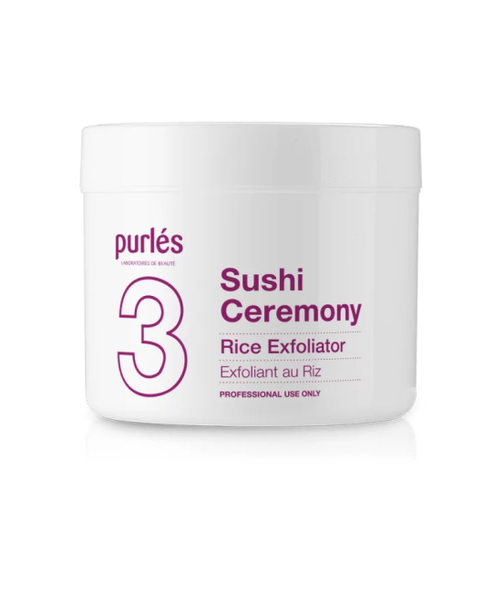 Purles 3 Кремовый скраб с частичками риса, 200мл