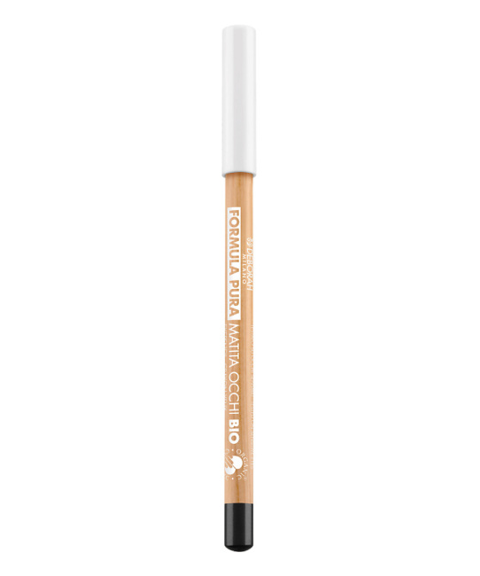 Deborah Milano Карандаш для глаз FORMULA PURA ORGANIC EYE PENCIL, тон: 01 Черный, 1.2г (2)