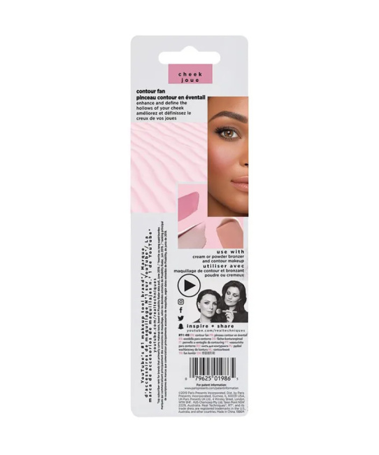 Real Techniques Кисть для контуринга Pretty in Pink, 1шт (3)