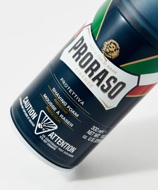 PRORASO Пена для бритья защитная с алоэ и витамином Е, 300мл (2)