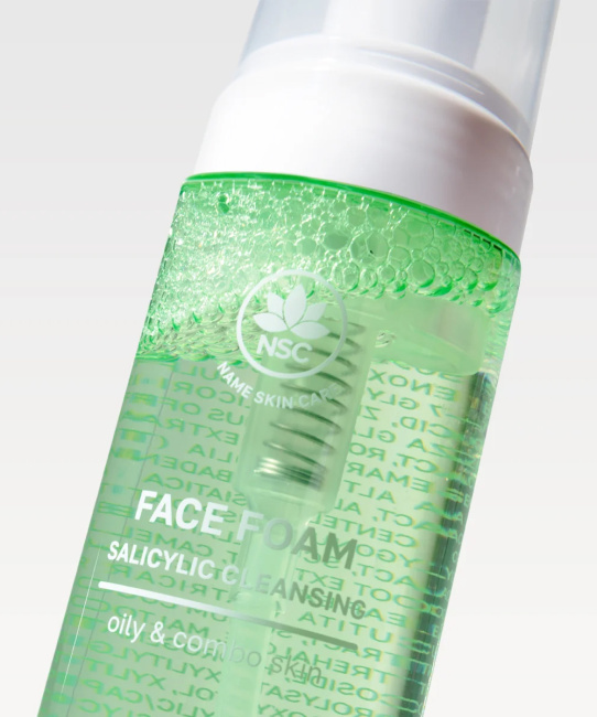 NAME SKIN CARE NAME SKIN CARE Пенка очищающая для лица  с салициловой кислотой, серой и цинком, 150 мл, 150мл (2)