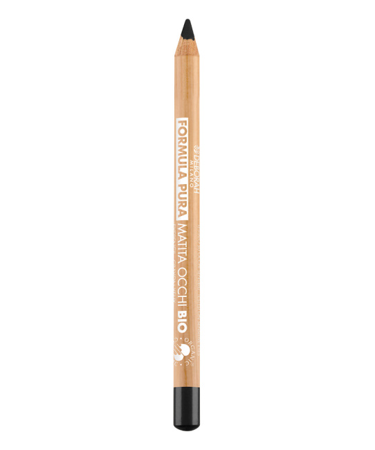 Deborah Milano Карандаш для глаз FORMULA PURA ORGANIC EYE PENCIL, тон: 01 Черный, 1.2г (1)