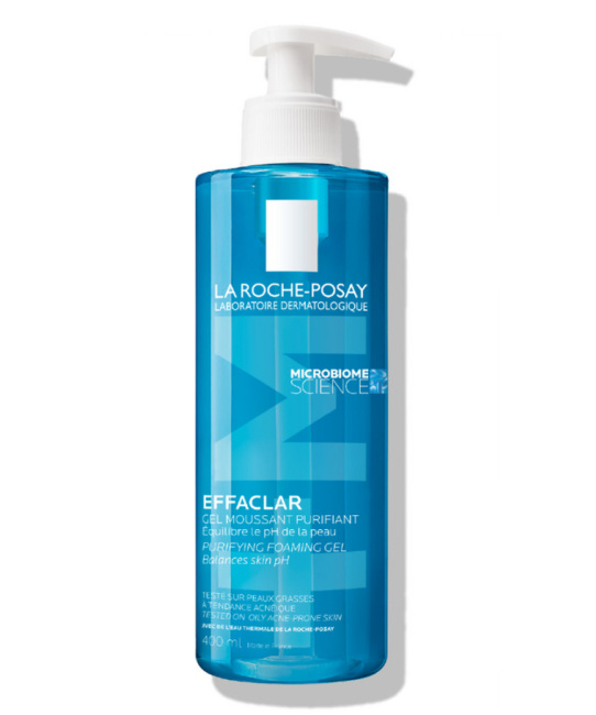 La Roche-Posay Очищающий пенящийся гель для жирной кожи, чувствительной, склонной к акне, 400мл