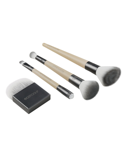 EcoTools Набор кистей для макияжа Love Your Skin, 4шт (1)