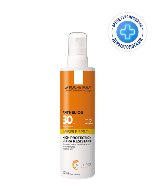 La Roche-Posay Спрей для лица и тела солнцезащитный невидимый SPF 30+, 200мл (1)
