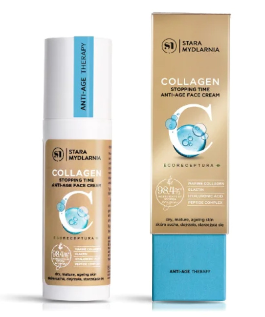 Stara Mydlarnia Крем для лица ER COLLAGEN, 50мл