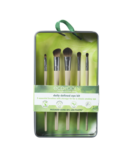 EcoTools Набор кистей для макияжа глаз The Daily Defined Eye Kit, 5шт (4)