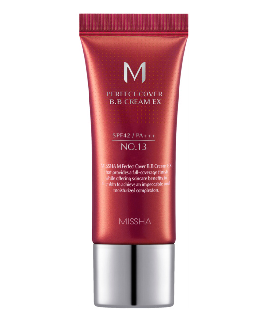 MISSHA BB-крем M Perfect Cover BB Cream SPF42/PA+++, 13 тон (Bright Beige), 20мл (1)