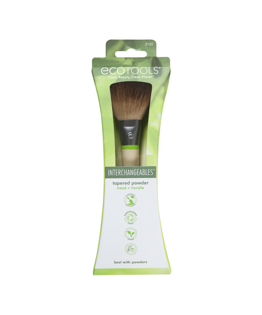 EcoTools Кисть для пудры (сменная насадка и ручка) Interchangeables, 1шт (4)