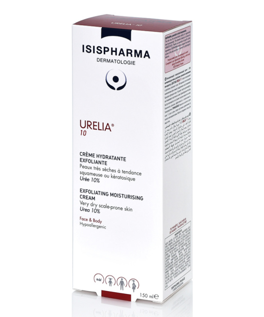 ISISPHARMA Увлажняющий крем отшелушивающий Urelia 10, 150мл (2)