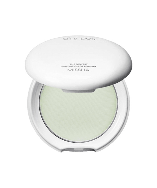 MISSHA Компактная пудра для лица Airy Pot Pressed Powder Mint, 5г