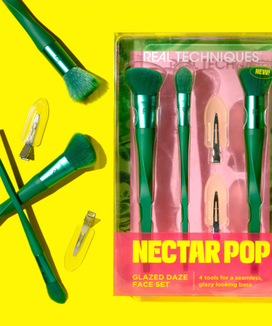 Real Techniques Набор для макияжа Nectar Pop, 5шт (3)