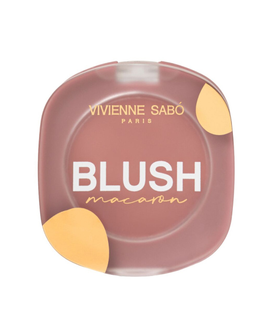 Vivienne Sabo Vivienne Sabo Румяна матовые для лица Macaron тон 04 натуральный розовый, 4,1 г, 4.1г