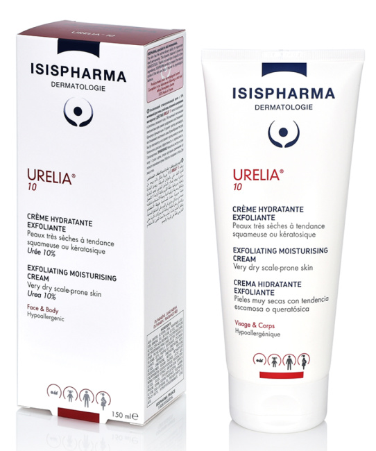 ISISPHARMA Увлажняющий крем отшелушивающий Urelia 10, 150мл (1)