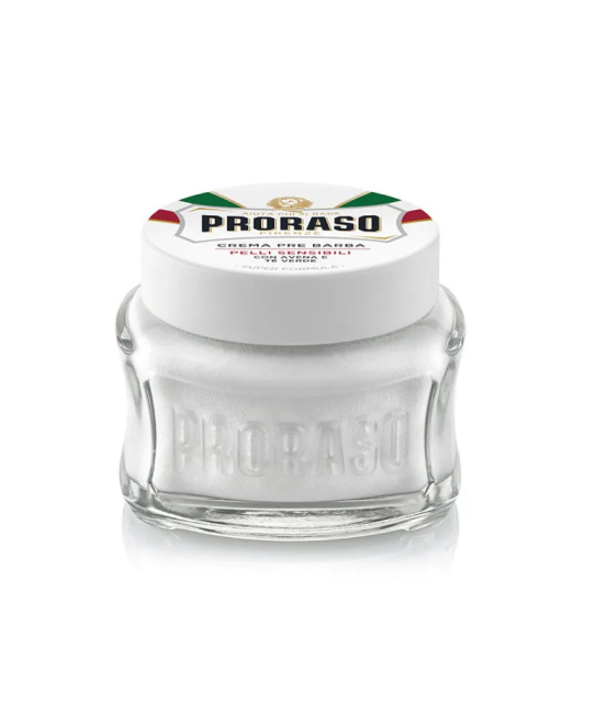 PRORASO Крем до бритья для чувствительной кожи с зеленым чаем и овсом, 100мл
