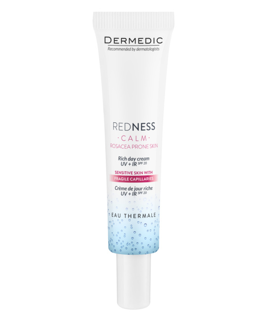 Dermedic Крем для лица UV+IR SPF20 REDNESS, 40мл