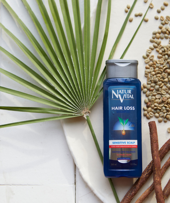 Natur Vital Шампунь для предотвращения выпадения волос для чувствительной кожи головы, 300мл (2)