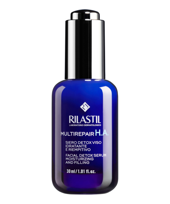 Rilastil Детокс-сыворотка для лица восстанавливающая увлажняющая с эффектом филлера MULTIREPAIR, 30