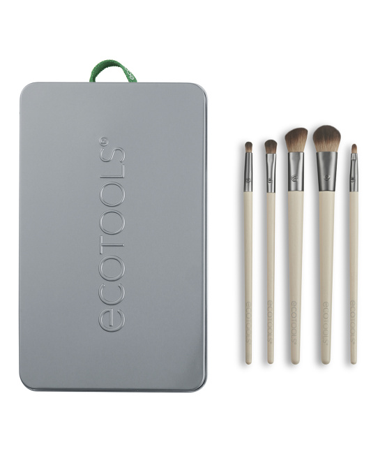 EcoTools Набор кистей для макияжа глаз The Daily Defined Eye Kit, 5шт (1)