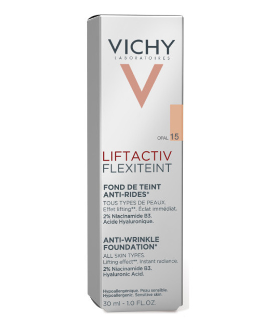 VICHY Тональный крем против морщин Flexilift Teint тон 15 LIFTACTIV, 30мл (2)