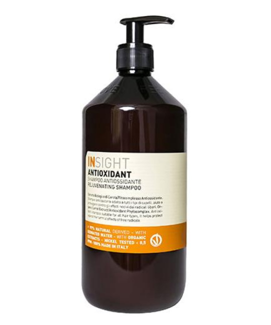 INSIGHT INSIGHT Микс ANTIOXIDANT (Шампунь антиоксидант для перегруженных волос Rejuvenating Shampoo 900 ml;САШЕ), 900мл