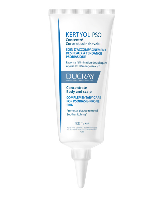 DUCRAY Концентрат для тела и кожи головы KERTYOL PSO, 100мл