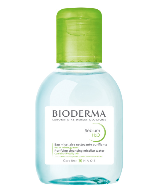 Bioderma Вода мицеллярная для комбинированной и жирной кожи, 100мл
