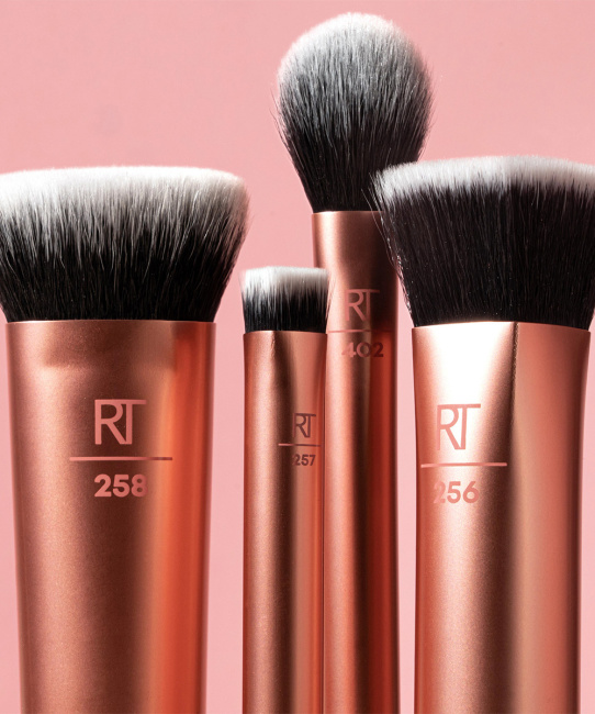 Real Techniques Набор кистей для макияжа Face Base Set, 4шт (2)
