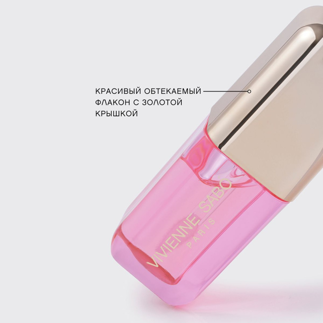 Vivienne Sabo Масло для губ тон 03  полупрозрачный розовый, 3.5мл (4)