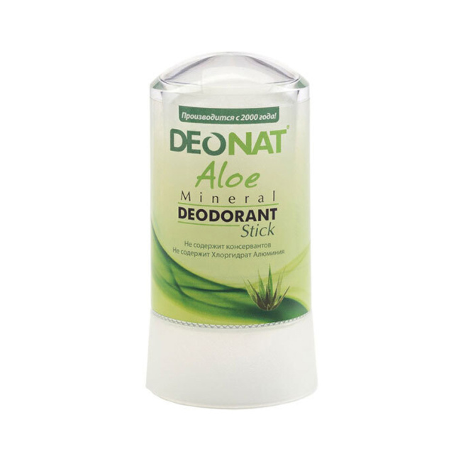 Deonat Дезодорант-кристалл стик с соком Алоэ, 60г