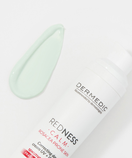 Dermedic Крем для лица корректирующий UV+IR SPF20 REDNESS, 40мл (1)