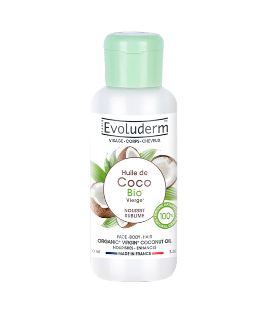 Evoluderm Органическое кокосовое масло, 100мл