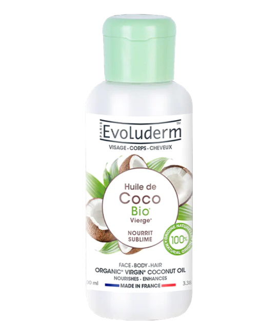 Evoluderm Органическое кокосовое масло, 100мл