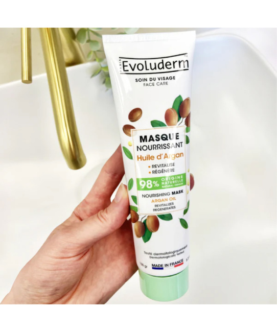 Evoluderm Питательная маска для лица с маслом арганы, 150г (1)