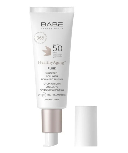 BABE Laboratorios Флюид антивозрастной солнцезащитный SPF 50, 40мл (2)