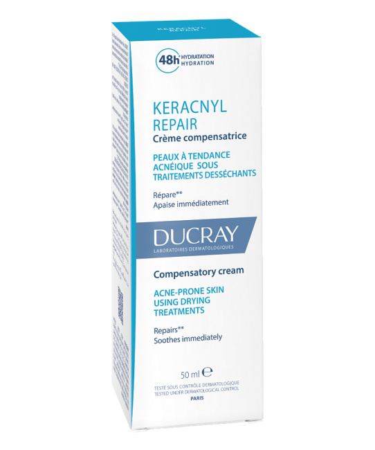 DUCRAY Крем восстанавливающий против акне Keracnyl, 50мл (2)