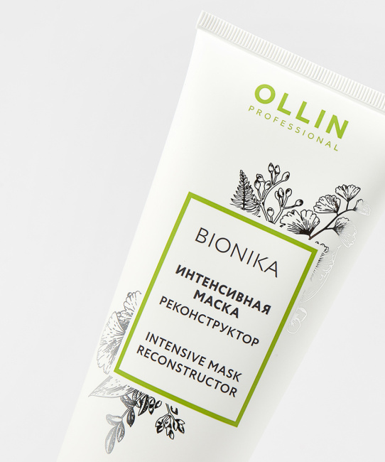 OLLIN Интенсивная маска реконструктор для волос, 200мл (2)
