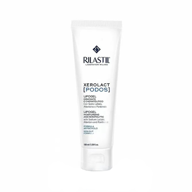 Rilastil Липогель для стоп и пяточек Увлажняющий, отшелушивающий, 100мл