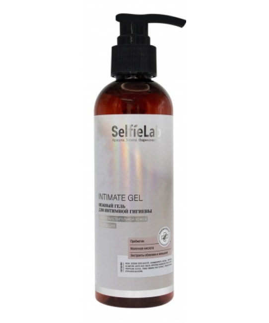 Selfielab Гель для интимной гигиены нежный, 200мл