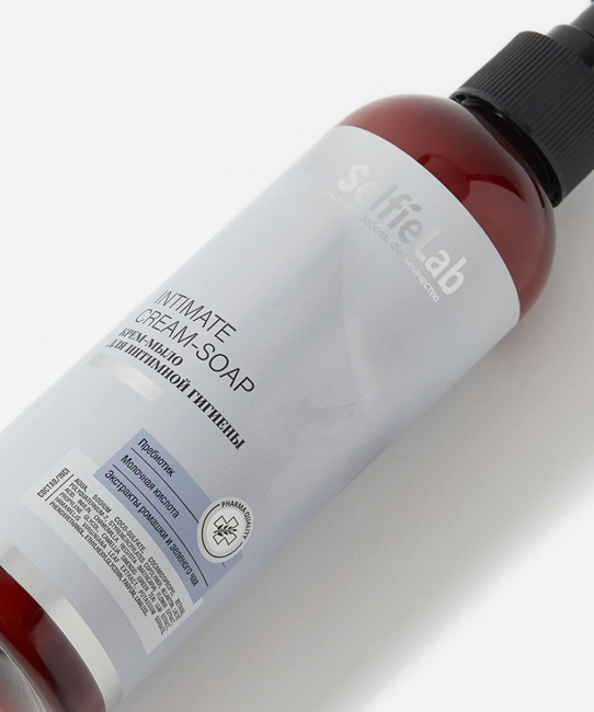 Selfielab Крем-мыло для интимной гигиены, 200мл (1)